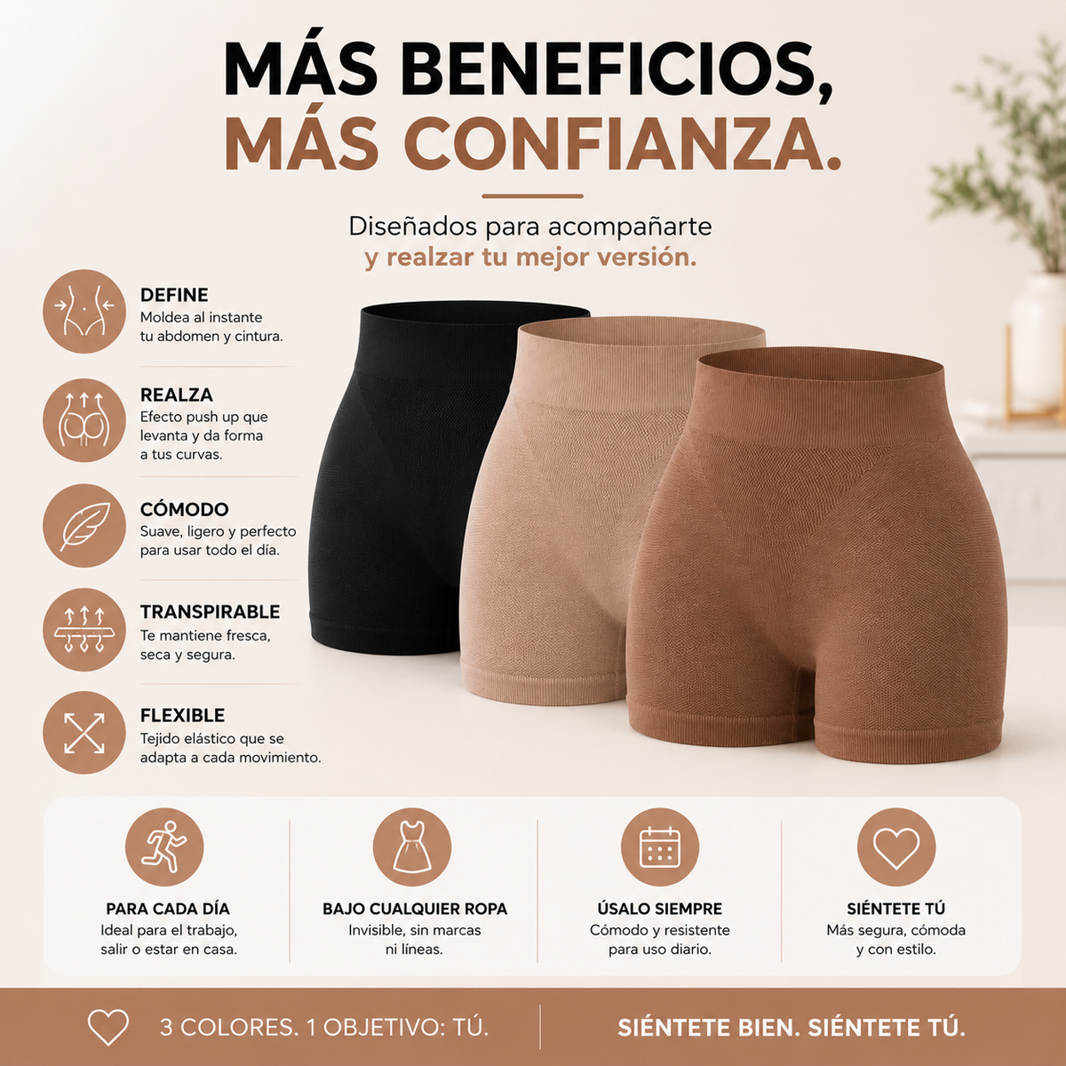 Kit X3 - By SS™  Shorts Moldeadores