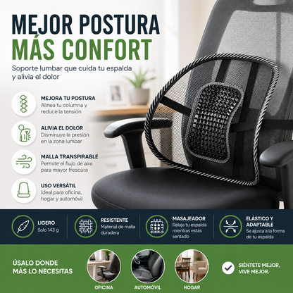 Espaldar - Apoyo Lumbar