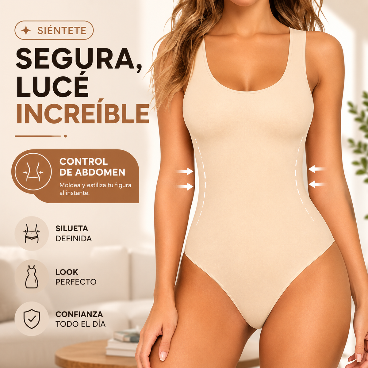 Body Brasilero Compresion De Abdomen