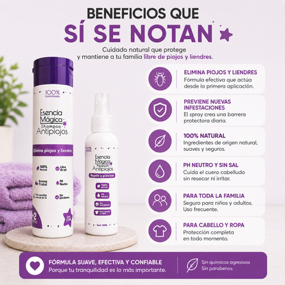 By SS™ Kit Escudo Capilar(Shampoo+Spray)