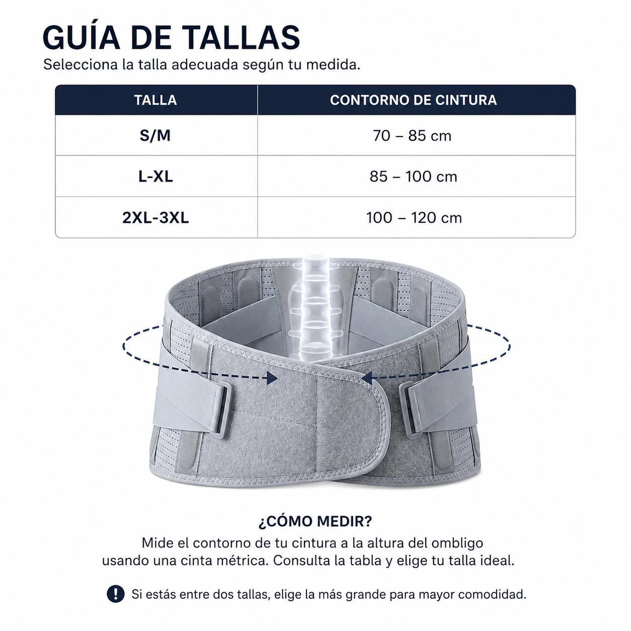 Guía de Tallas
