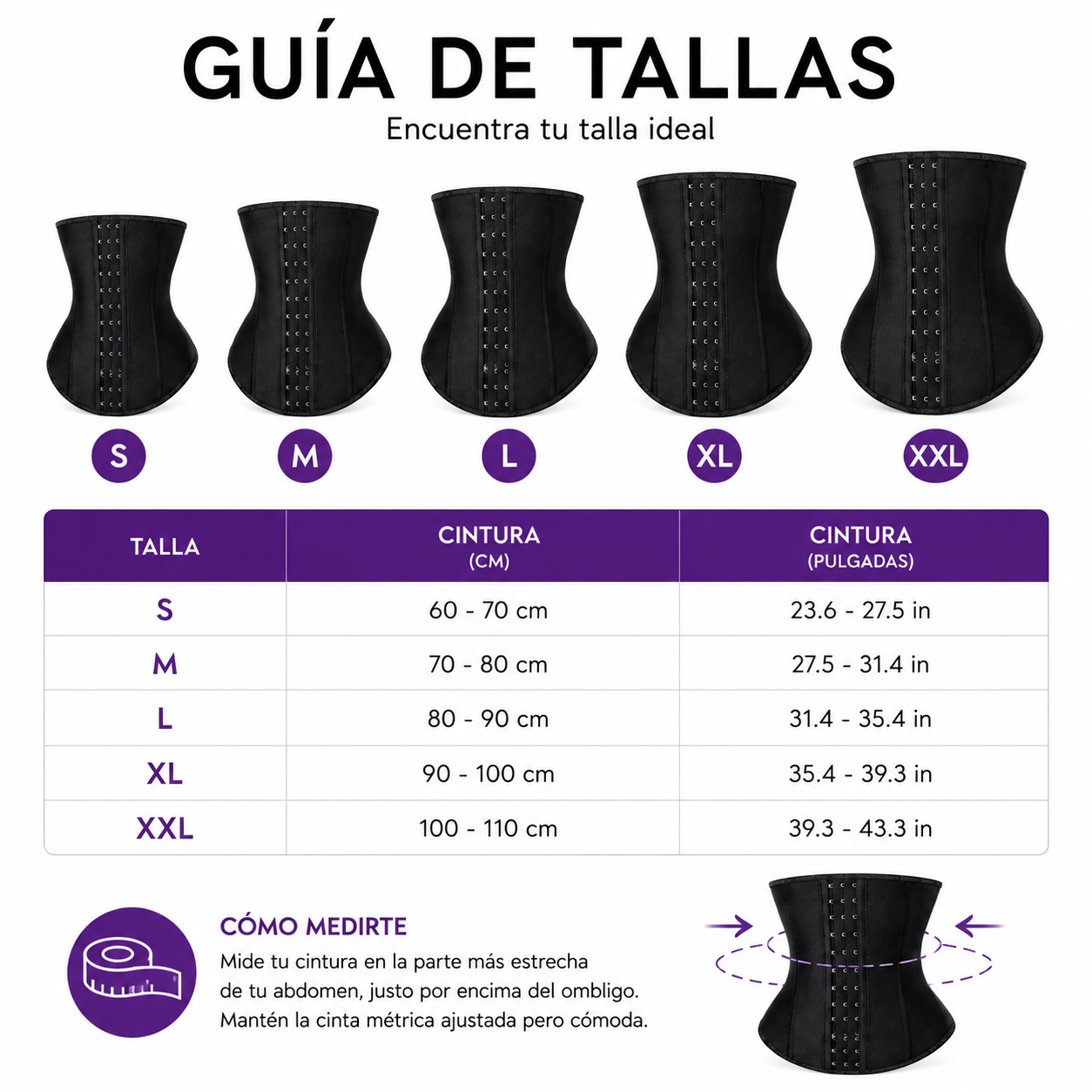 Guía de Tallas