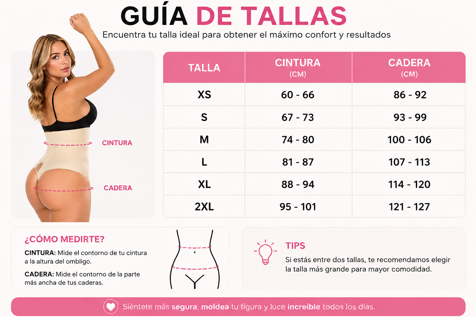 Guía de Tallas